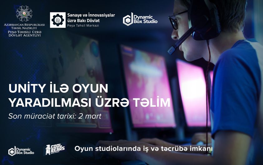 unity-ile-oyun-yaradilmasi-uzre-qisamuddetli-telime-erize-qebulu-elan-edilir